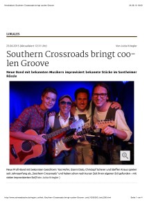 Heroldstatt: Southern Crossroads bringt coolen Groove
